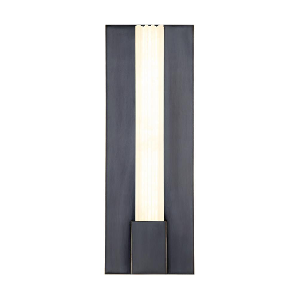 ALORA Lighting WV322114UBAR Wall/Vanity Light Fixture, UL Damp Rated, Urban Bronze/Alabaster