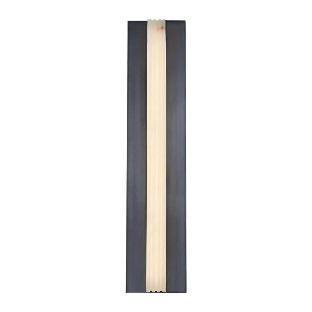 ALORA Lighting Kismet WV322623 Urban Bronze/Alabaster LED Wall/Vanity Light Fixture