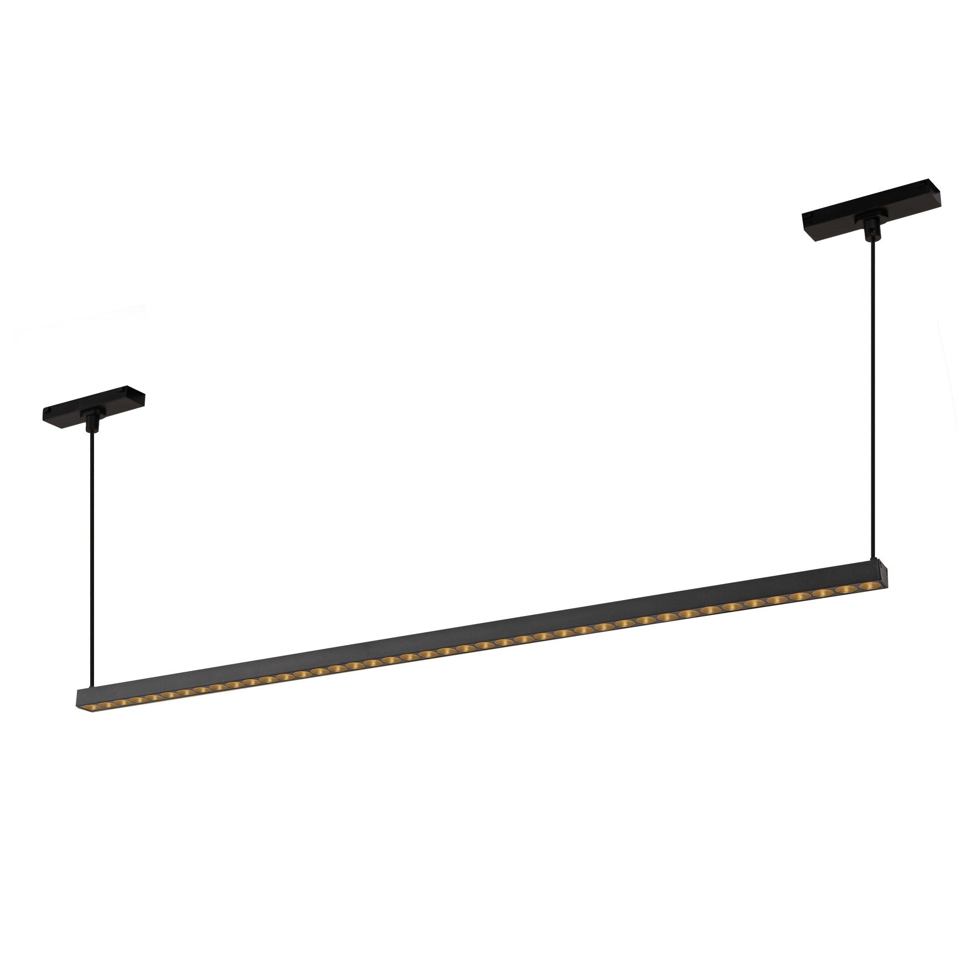 Kuzco Kyan TRL29433-BK Trilo Track Linear Pendant, 28W Watt, Black