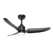 Kuzco Lighting CF72942-MB Hugo Ceiling Fan, 42-in, Light Kit, Matte Black