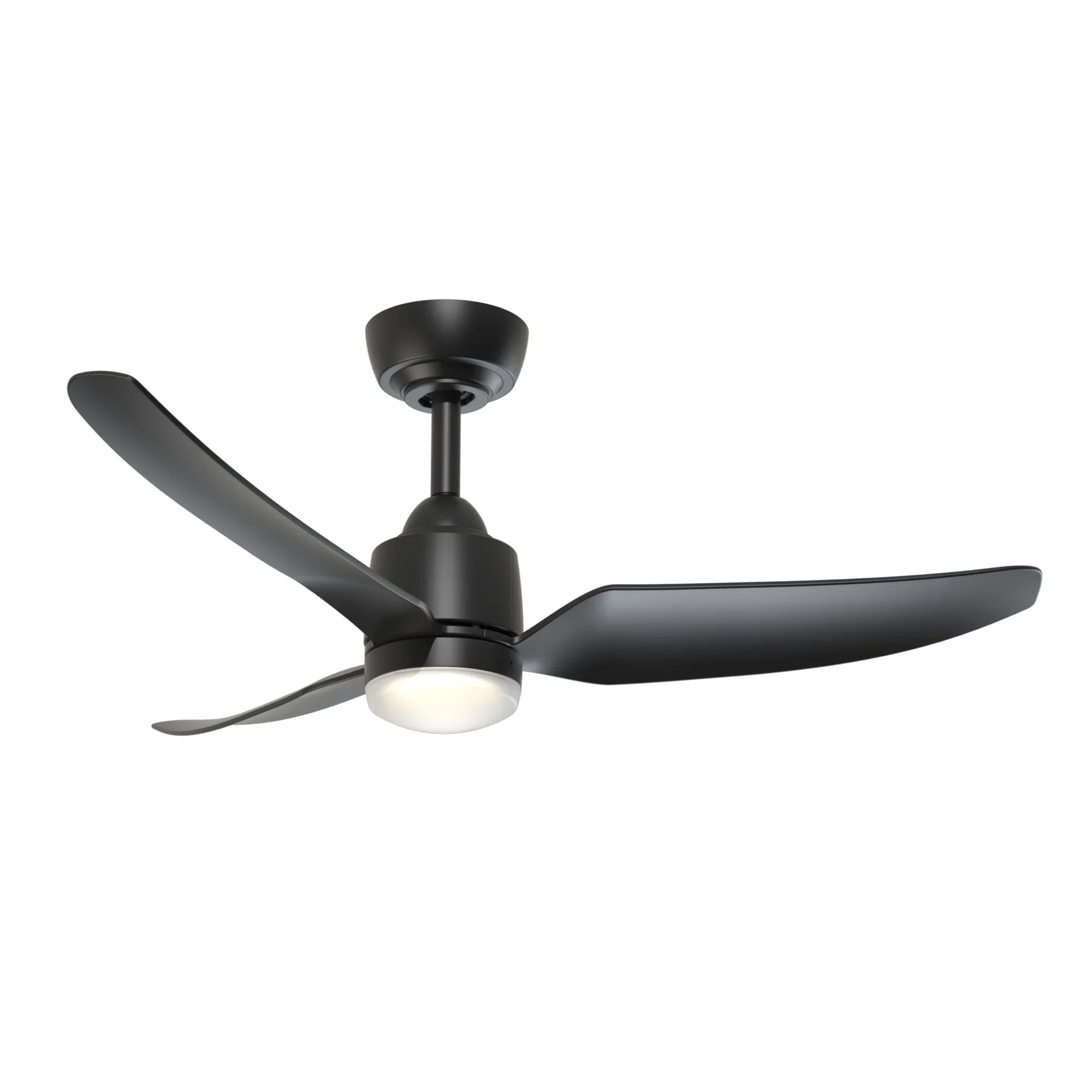 Kuzco Lighting CF72942-MB Hugo Ceiling Fan, 42-in, Light Kit, Matte Black