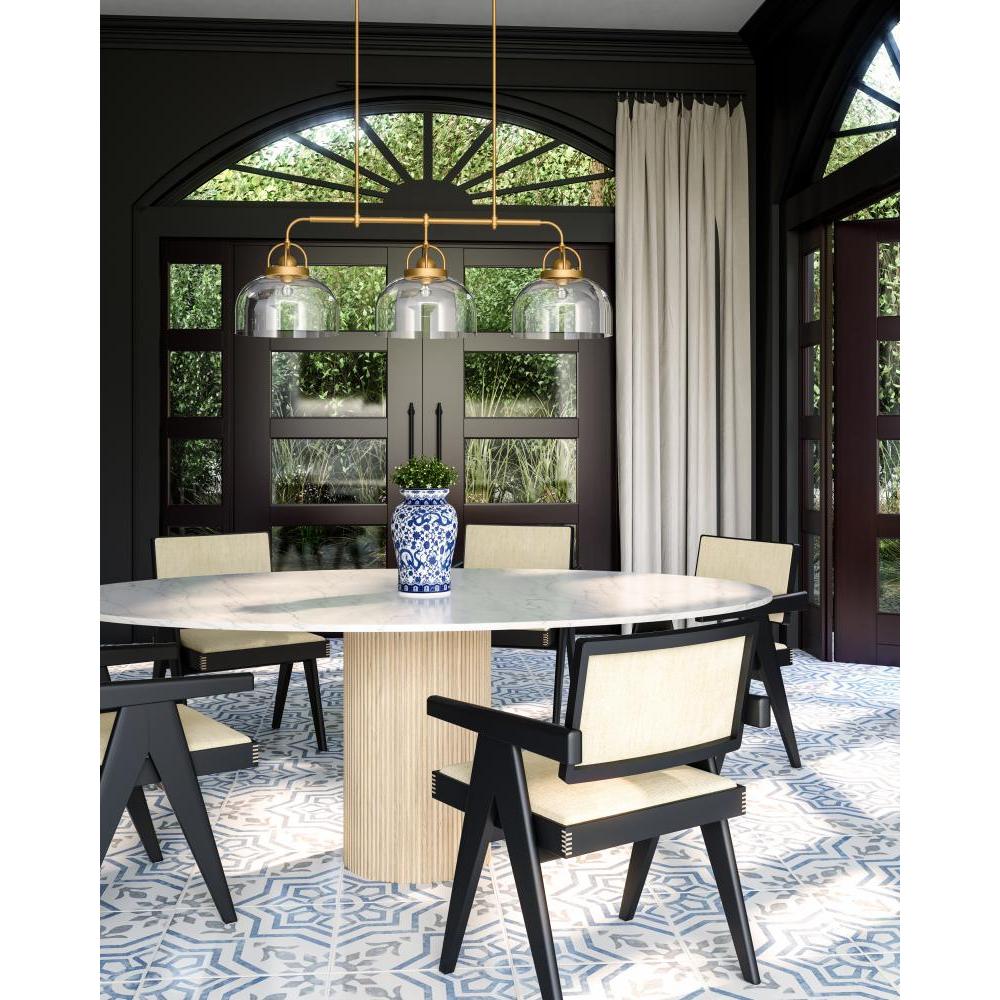 Alora Lighting LANCASTER LP461155AG Pendant Modern - Aged Gold