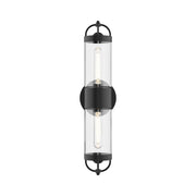 Kuzco WV461102MB Wall/Vanity Lights, 2 Lights, Matte Black