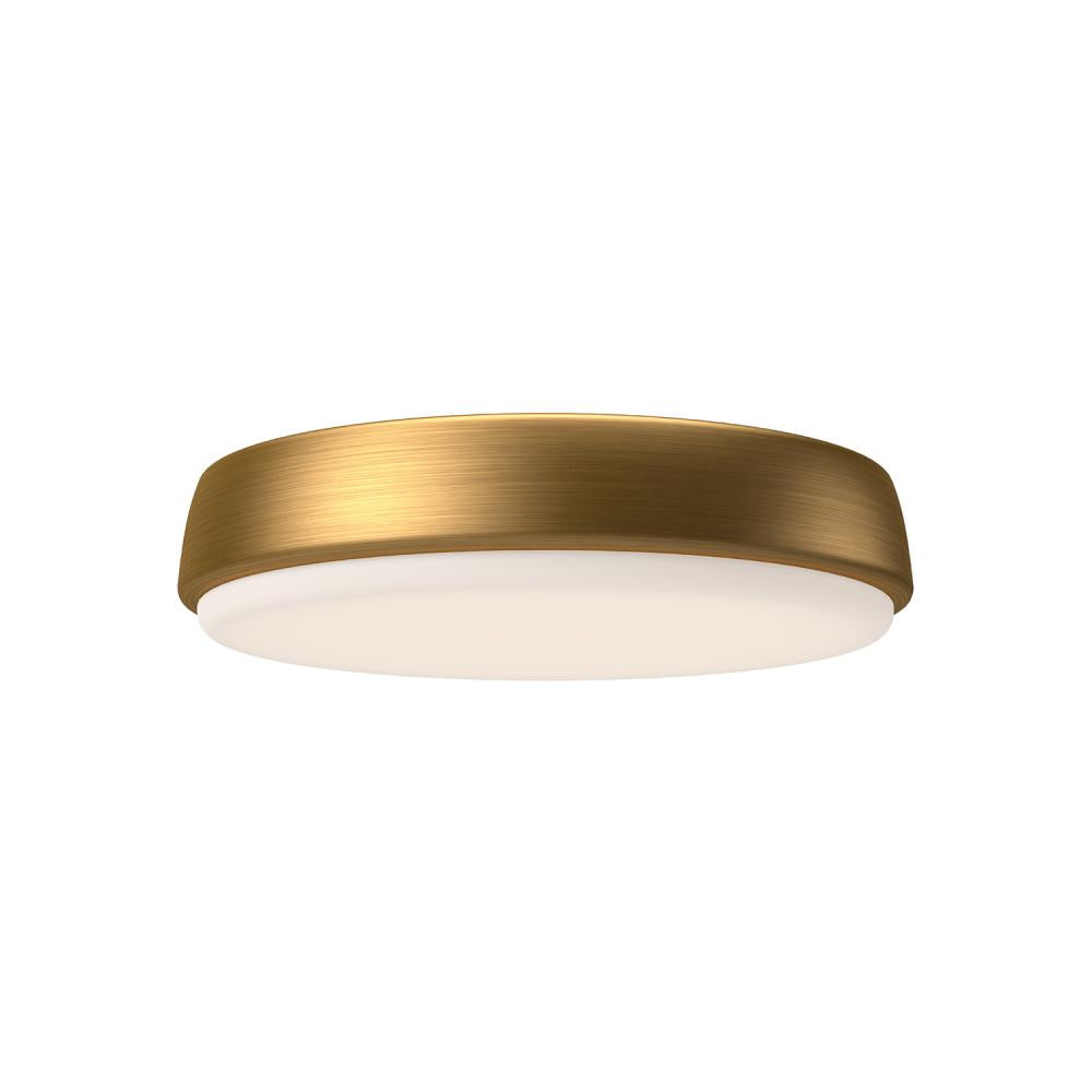 ALORA MOOD Lighting FM503611AG-5CCT Flush Mount, 24W, Aged Gold