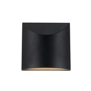 Kuzco Lenox EW46308-BK-UNV-3CCT Exterior Wall Sconce, UL Rated, Black