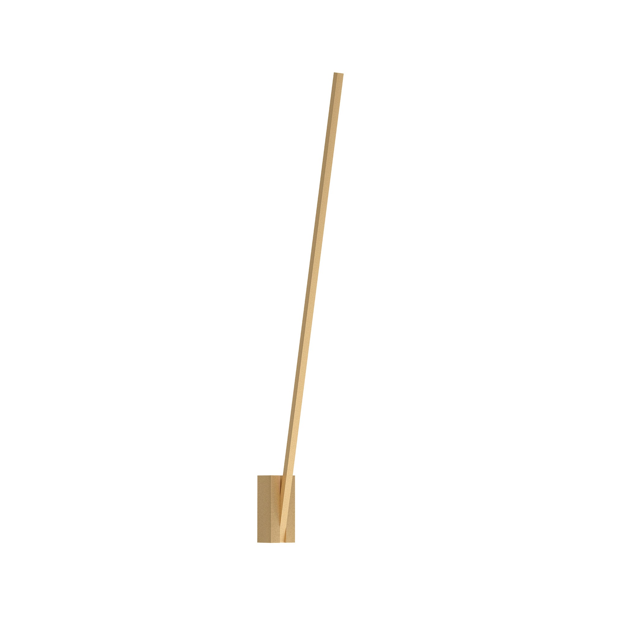 Kuzco Lever WS13748-BG-UNV Wall Sconce, 48-in, Adjustable, Brushed Gold