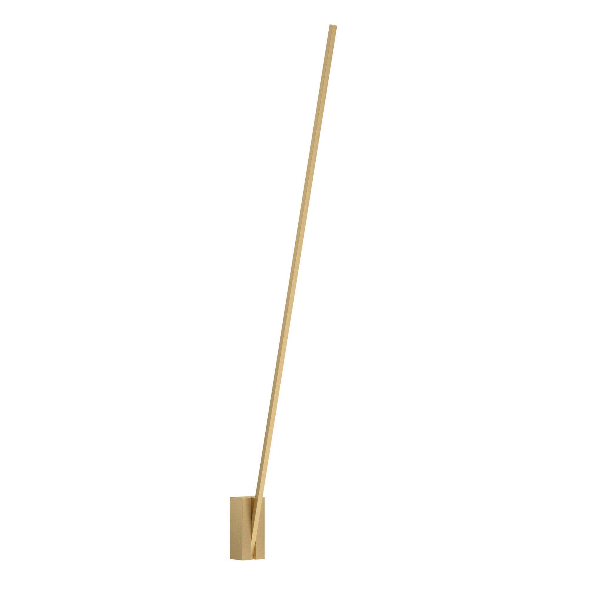 Kuzco Lever WS13760-BG-UNV Wall Sconce, LED, Brushed Gold