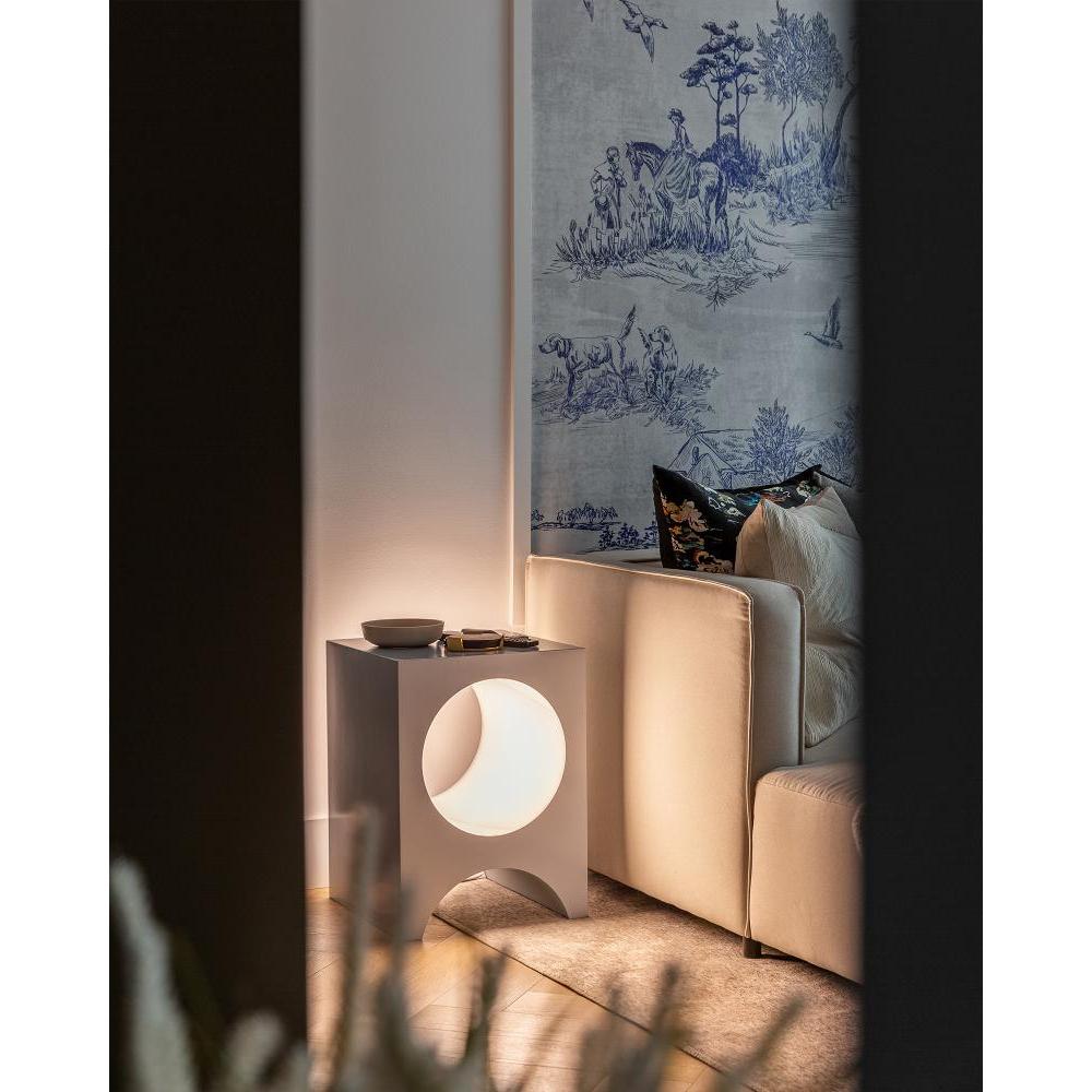 Kuzco TL81020-GB Lunar 15-in LED Table Lamp, 82W, Glacier Blue