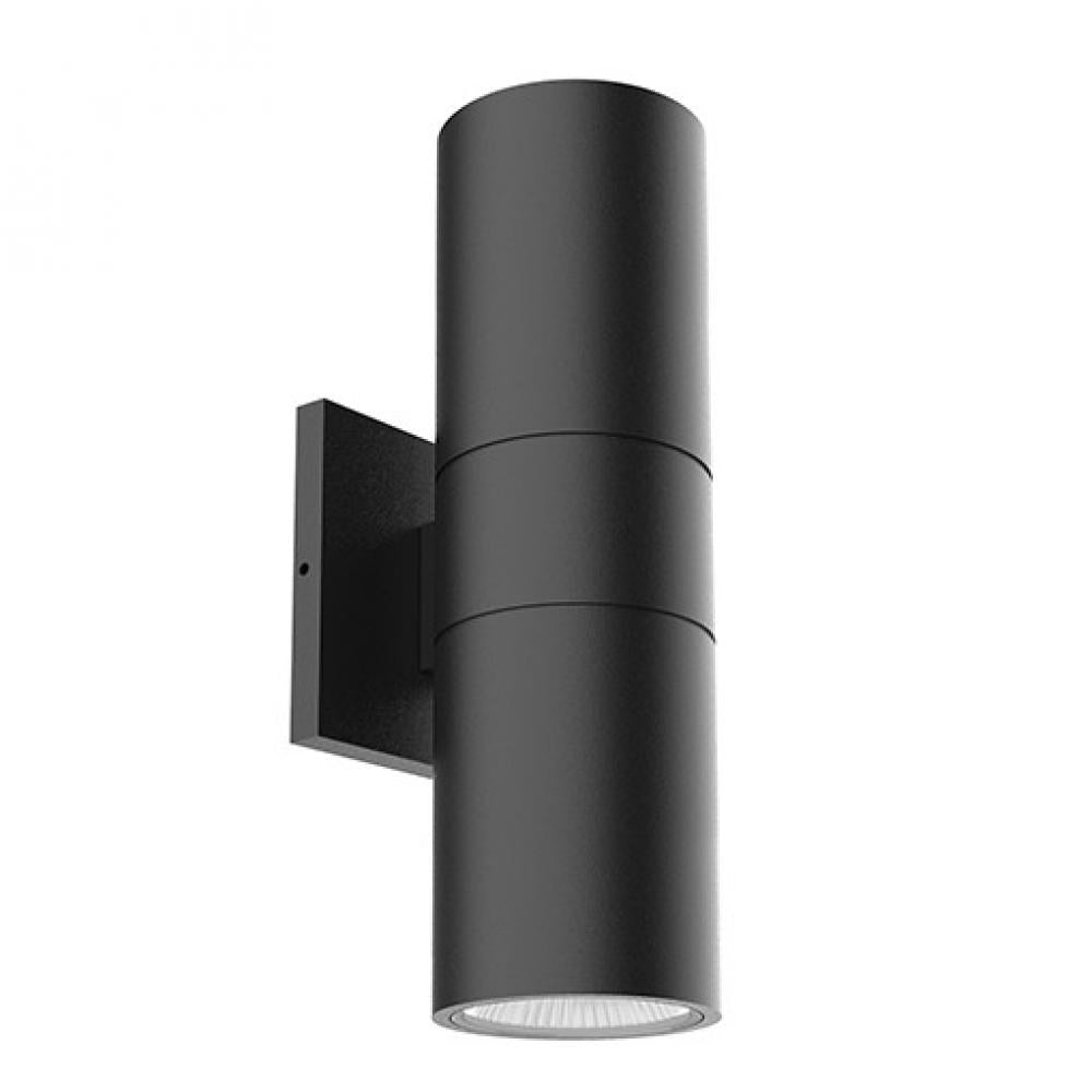 Kuzco Lund EW3212-BK Exterior Wall Sconce, ETL Wet Listed, Black