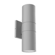Kuzco Lund EW3212-GY Exterior Wall Sconce, ETL Wet Rated, Gray