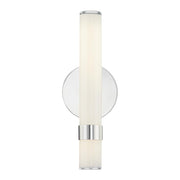 ALORA Lighting Madison WV324114PNGO Wall/Vanity Light Fixture, UL Damp Rated, Polished Nickel/Glossy Opal