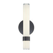 ALORA Lighting Madison WV324114UBGO Wall/Vanity Light Fixture, UL Damp Rated, Urban Bronze/Glossy Opal