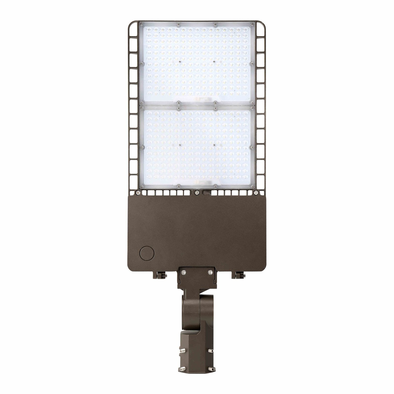 AL05 LED Area Flood Light 220W 33000 Lumens 120-277VAC, 5000K CCT - Dark Bronze Slipfitter Mount (Open Box)