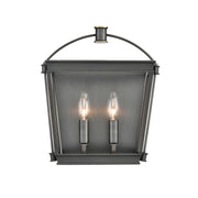 ALORA Lighting Manor WV312202UB Wall/Vanity Light Fixture, UL Damp Rated, Urban Bronze