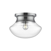ALORA MOOD Lighting Marcel FM464012CH Flush Mount, UL Damp Rated, Chrome