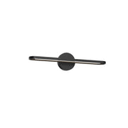 Kuzco Marlon VL63724-BK-UNV Vanity Light Fixture, UL Damp Rated, Black