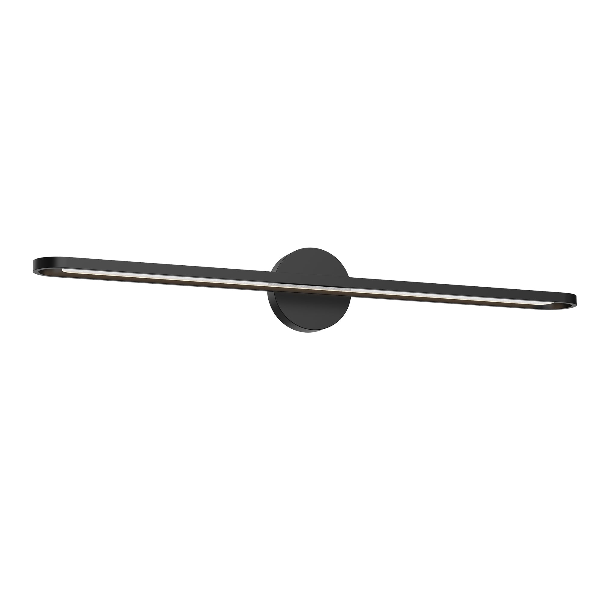 Kuzco Marlon VL63736-BK-UNV Vanity Light Fixture, UL Damp Rated, Black