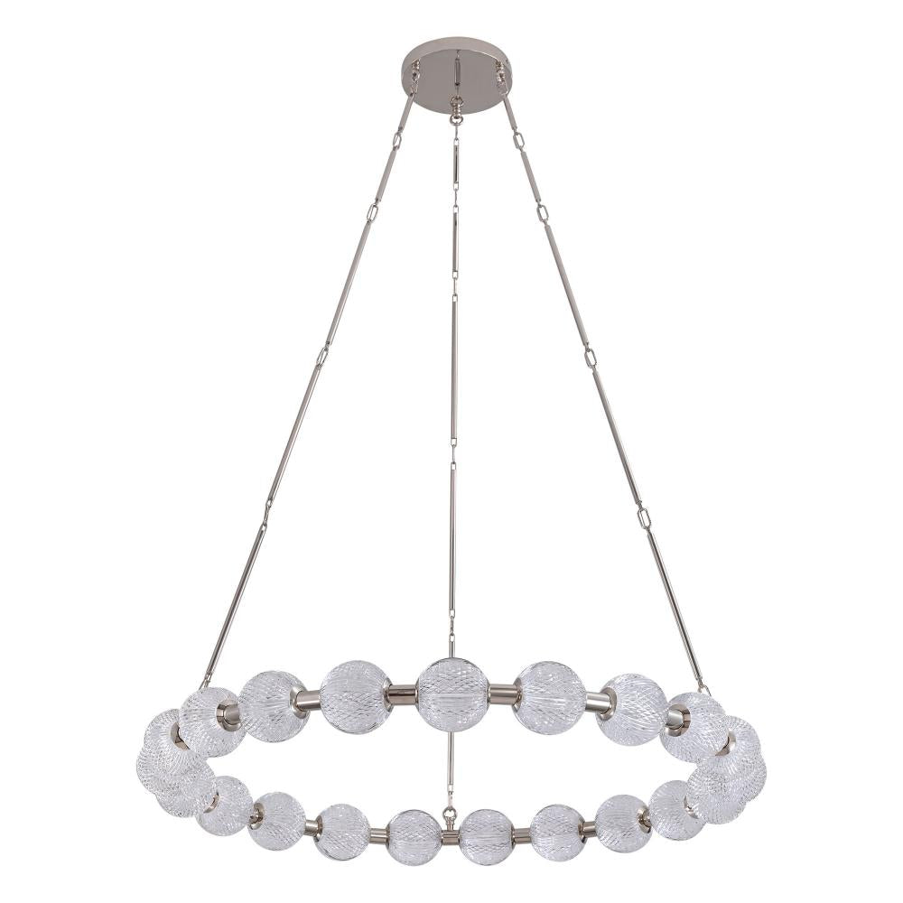 ALORA Lighting CH321041PN-UNV-010 Chandelier, 41-in, Polished Nickel