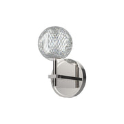 ALORA Lighting Marni WV321201PN Wall/Vanity Light Fixture, UL Damp Rated, Polished Nickel