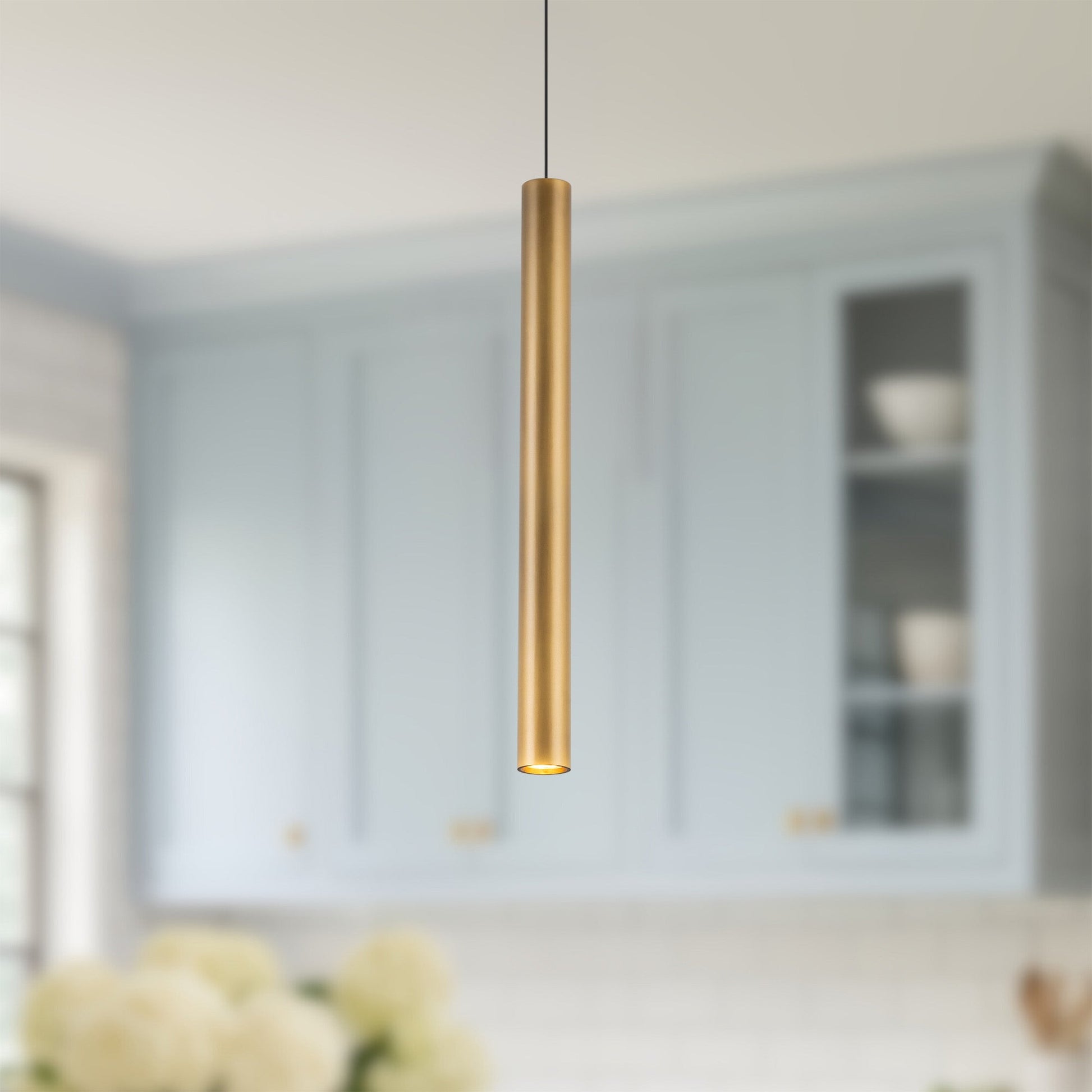 Kuzco Mason PD90420-VB Pendant, LED, Vintage Brass