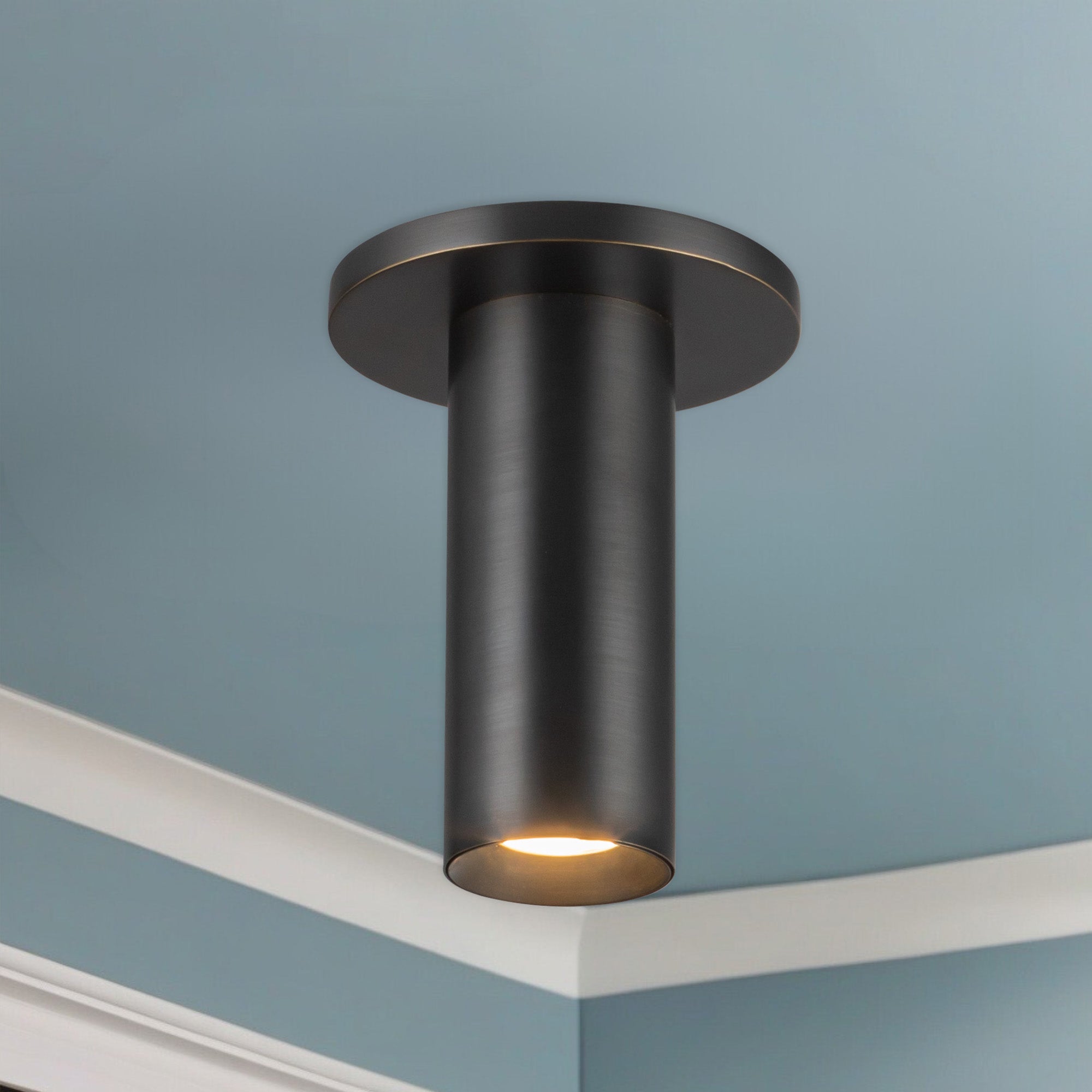 Kuzco Mason SF90406-UB-UNV Semi-Flush Mount, Urban Bronze