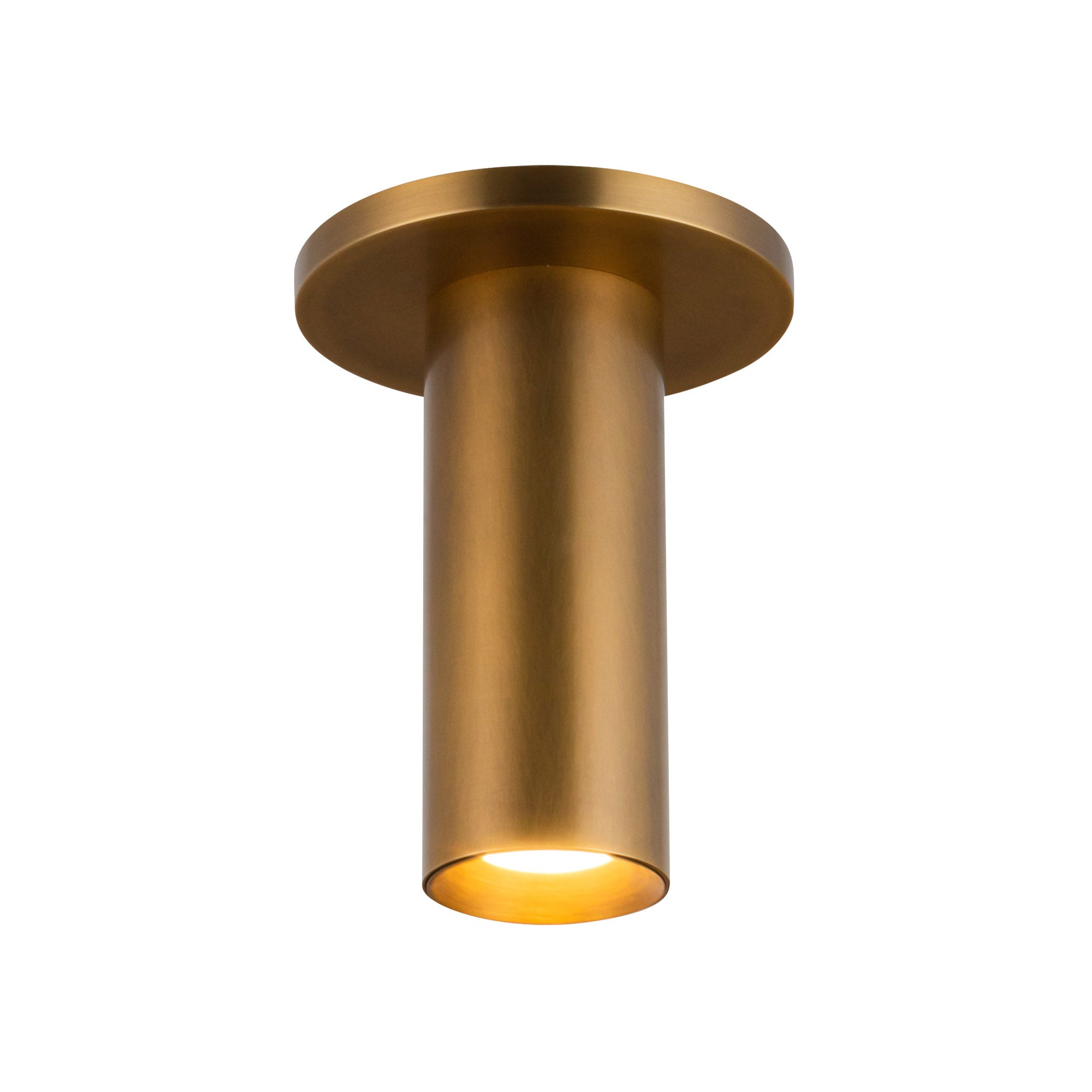 Kuzco Mason SF90406-VB-UNV Semi-Flush Mount, Vintage Brass