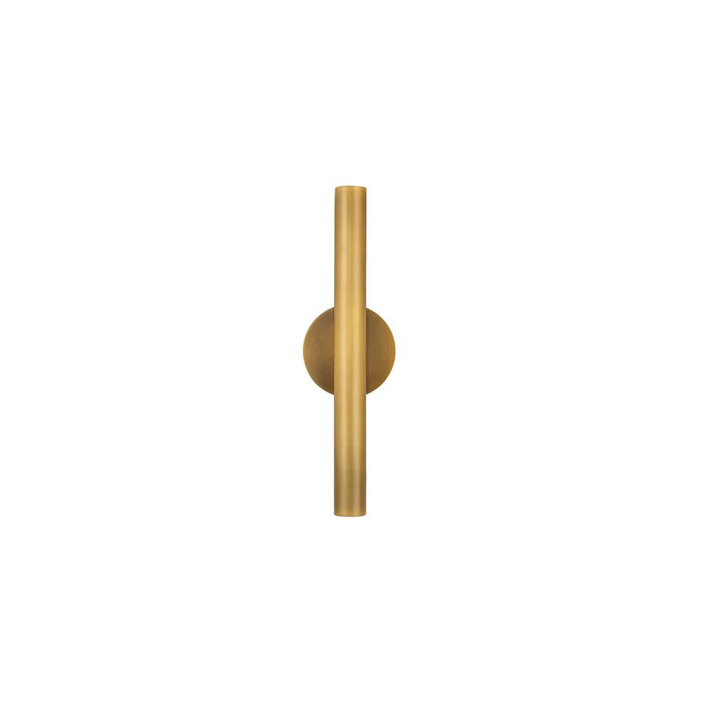Kuzco Mason WS90416-VB Wall Sconce, LED, Vintage Brass