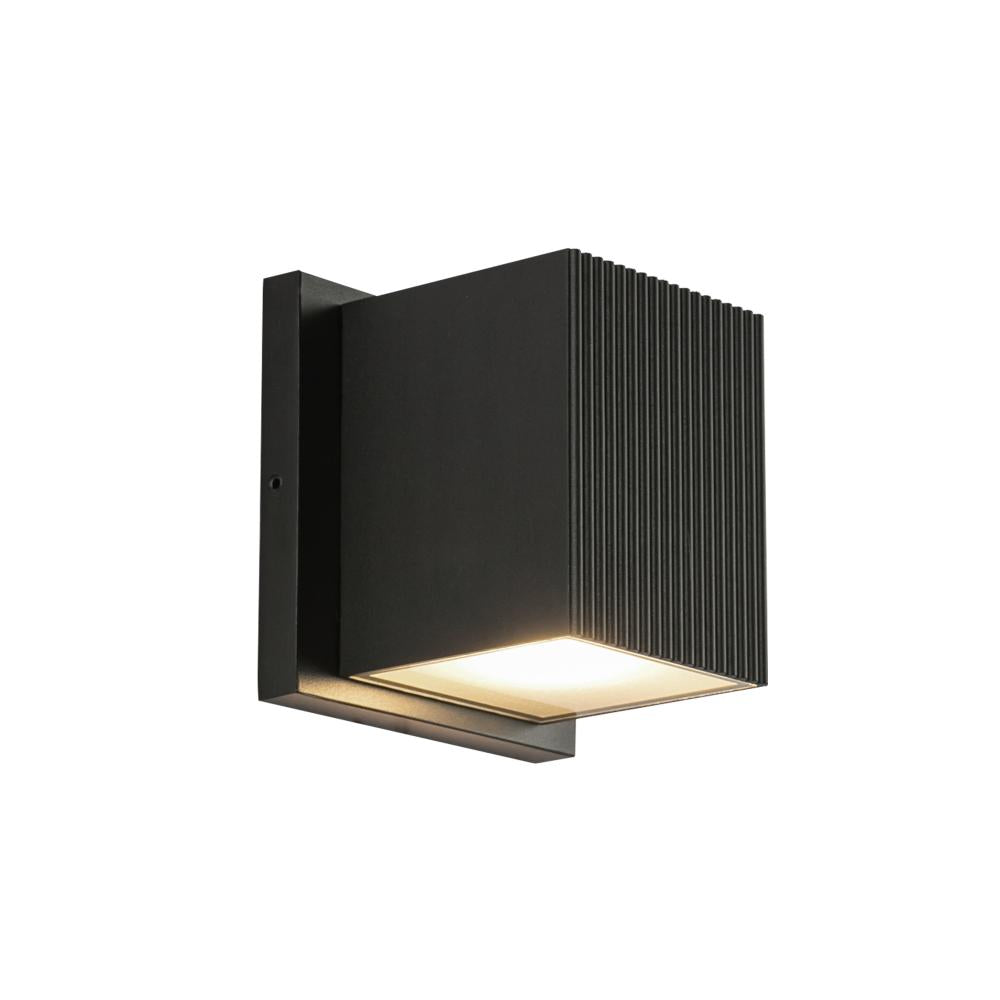 Kuzco Mavis EW4401-BK Exterior Wall Sconce, LED, Black