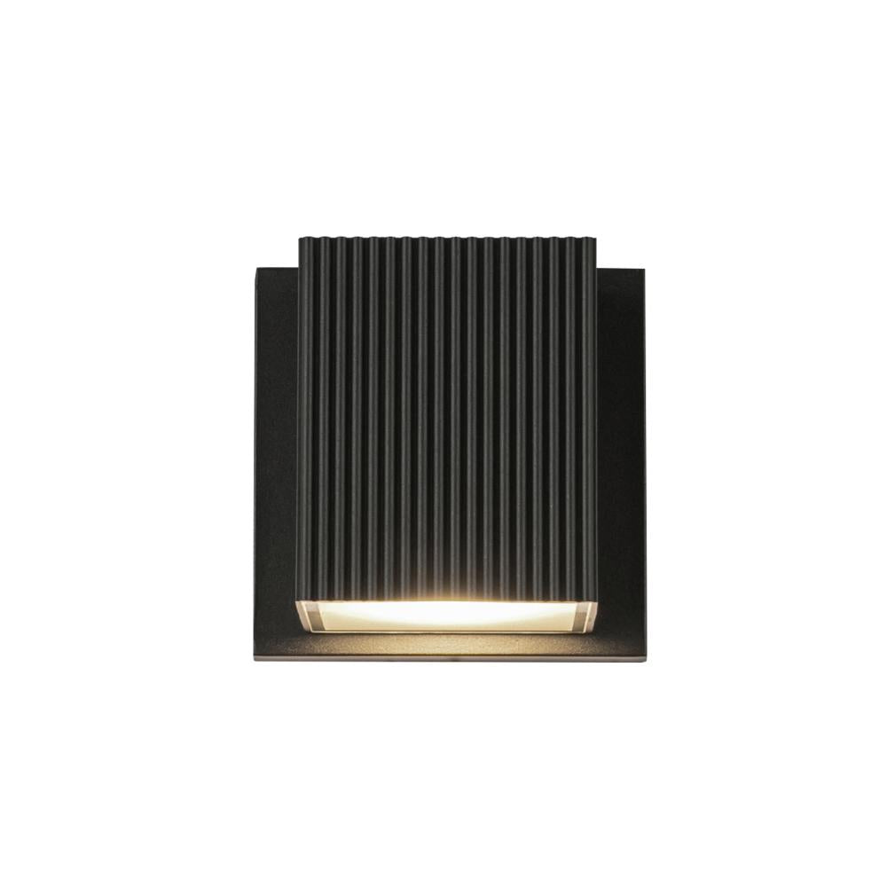 Kuzco Mavis EW4401-BK Exterior Wall Sconce, LED, Black