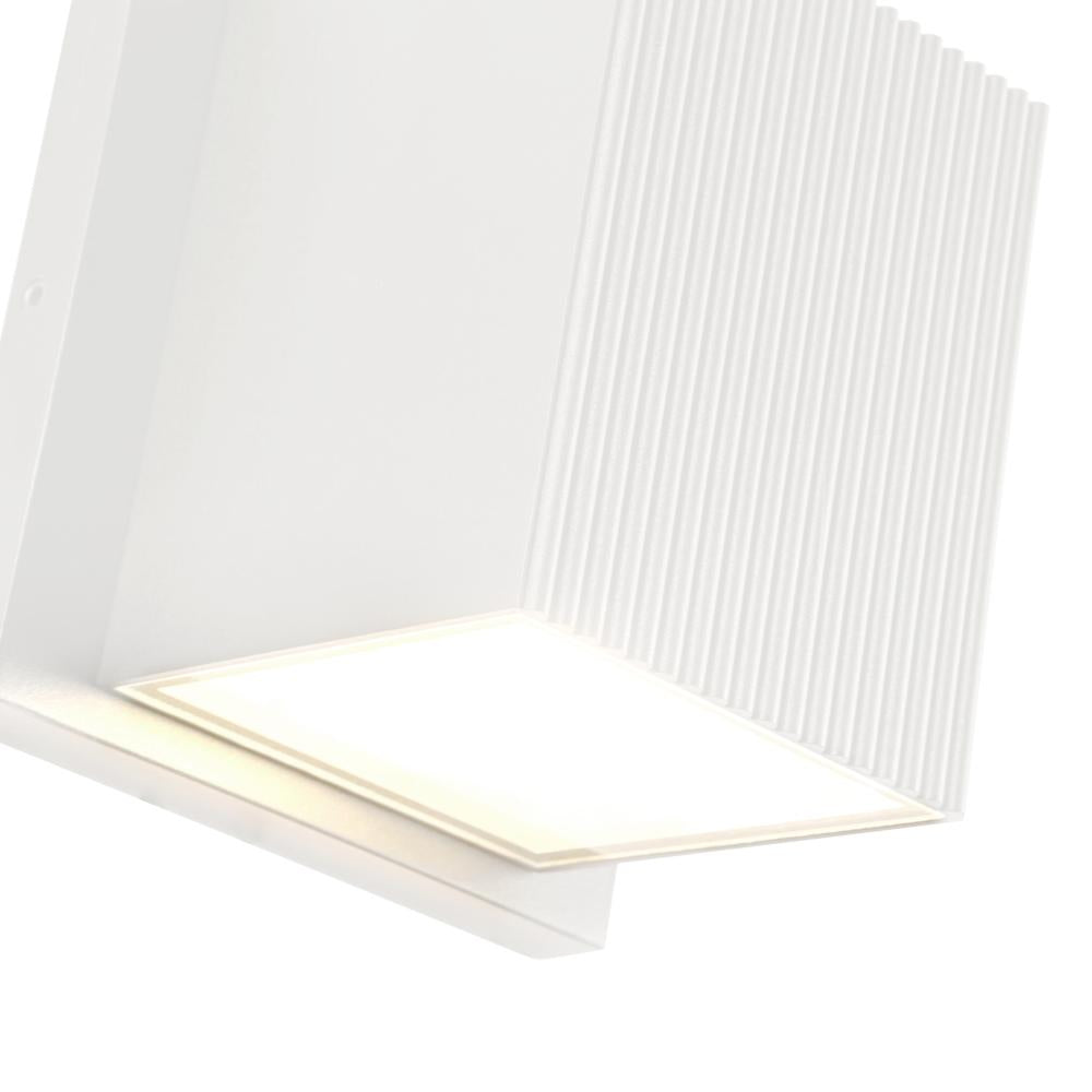 Kuzco Lighting EW4401-WH Exterior Wall Sconce, UL Damp Rated, White