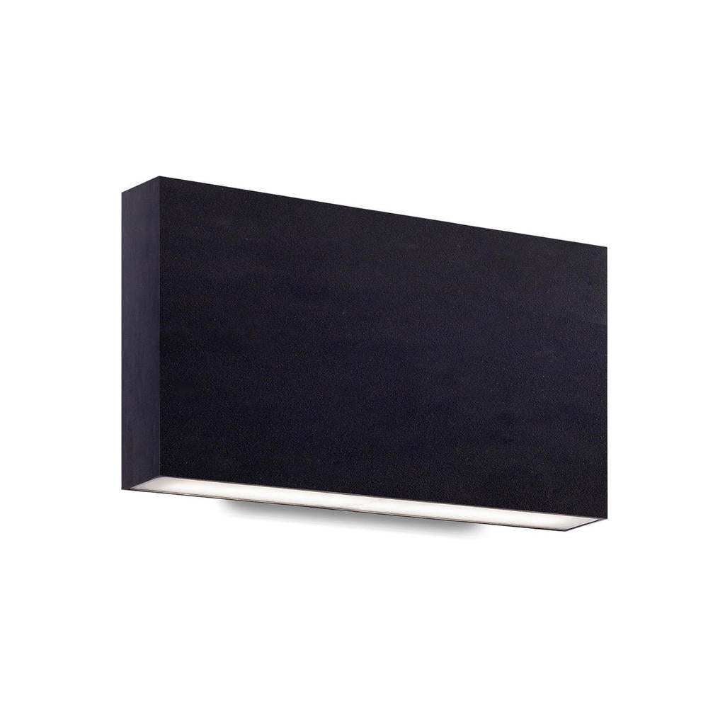 Kuzco Lighting AT6610-BK Mica 10-in Wall Sconce, UL Damp Rated, Black