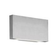 Kuzco Lighting AT67010-BN All-terior Wall Light Fixture, UL Damp Rated, Brushed Nickel