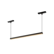 KUZCO Lighting . Mira 22-in Black Trilo Track Linear PendantTrilo Track Linear Pendant, Black