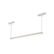 KUZCO Lighting . Mira 22-in White 4000K Trilo Track Linear PendantTrilo Track Linear Pendant, White