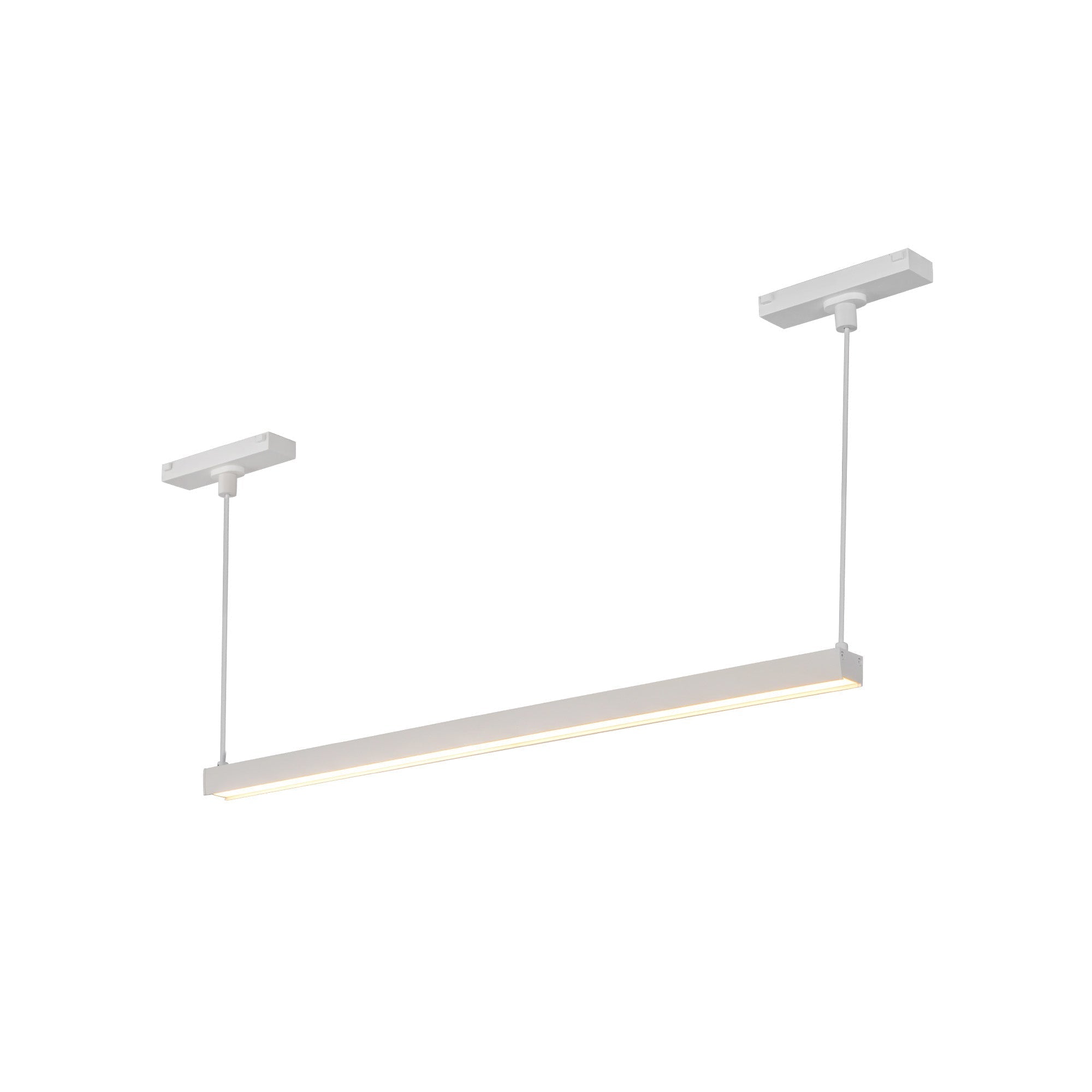 KUZCO Lighting . Mira 22-in White Trilo Track Linear PendantTrilo Track Linear Pendant, White