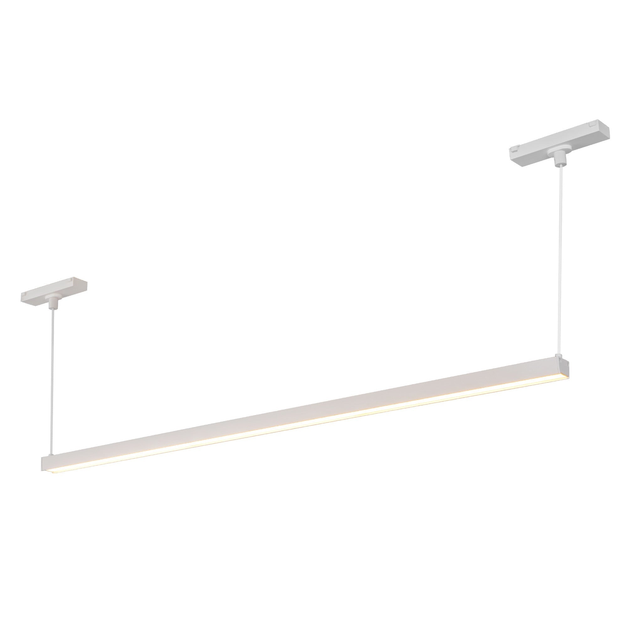KUZCO Lighting . Mira 33-in White Trilo Track Linear PendantTrilo Track Linear Pendant, White