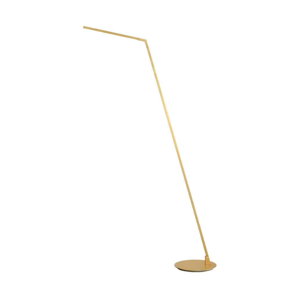 Kuzco Miter FL25558-BG Floor Lamp, LED, Brushed Gold
