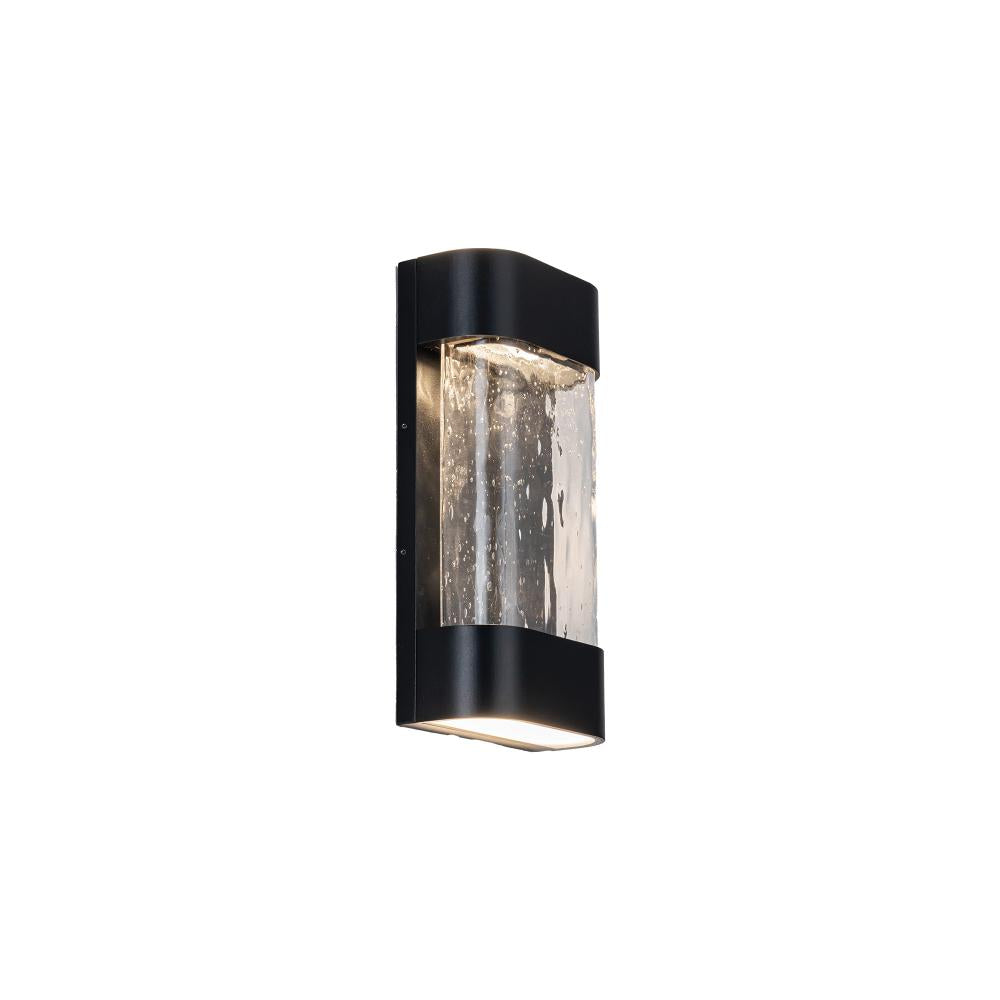 Kuzco Moondew EW75712-BK Exterior Wall Sconce, UL Listed, Black
