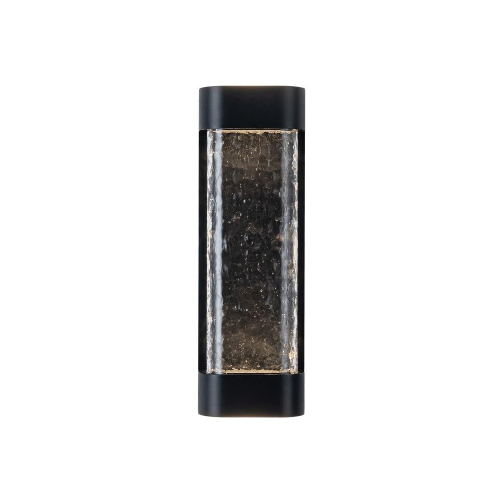 Kuzco Moondew EW75718-BK Exterior Wall Sconce, UL Damp Rated, Black