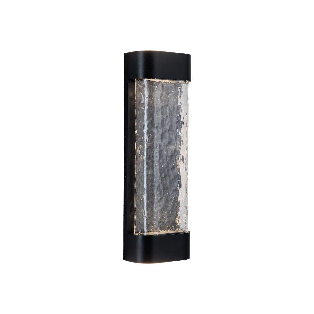 Kuzco Moondew EW75718-BK Exterior Wall Sconce, UL Damp Rated, Black
