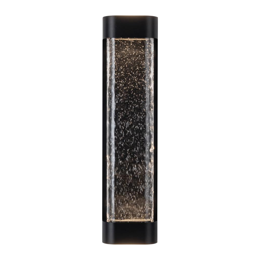 Kuzco Moondew EW75724-BK LED Exterior Wall Sconce, UL Damp Rated, Black