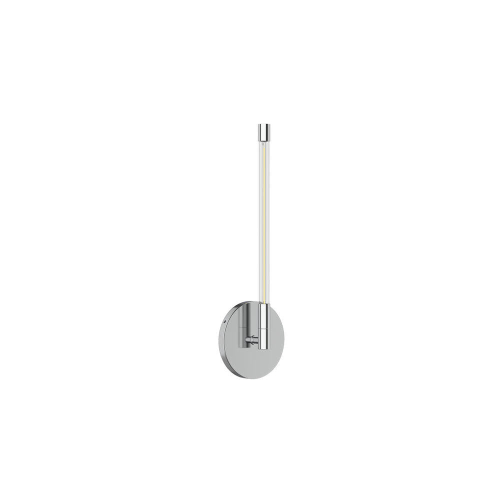 Kuzco Motif WS74114-CH Wall Sconce, LED, Chrome