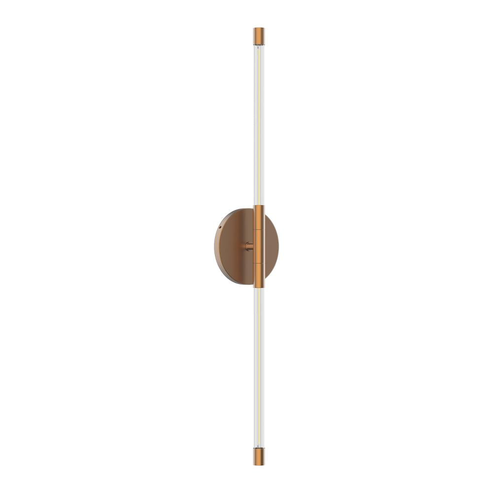 Kuzco Lighting WS74226-BG Motif 26-in Wall Sconce, LED, Brushed Gold