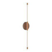 Kuzco Lighting WS74226-BG Motif 26-in Wall Sconce, LED, Brushed Gold