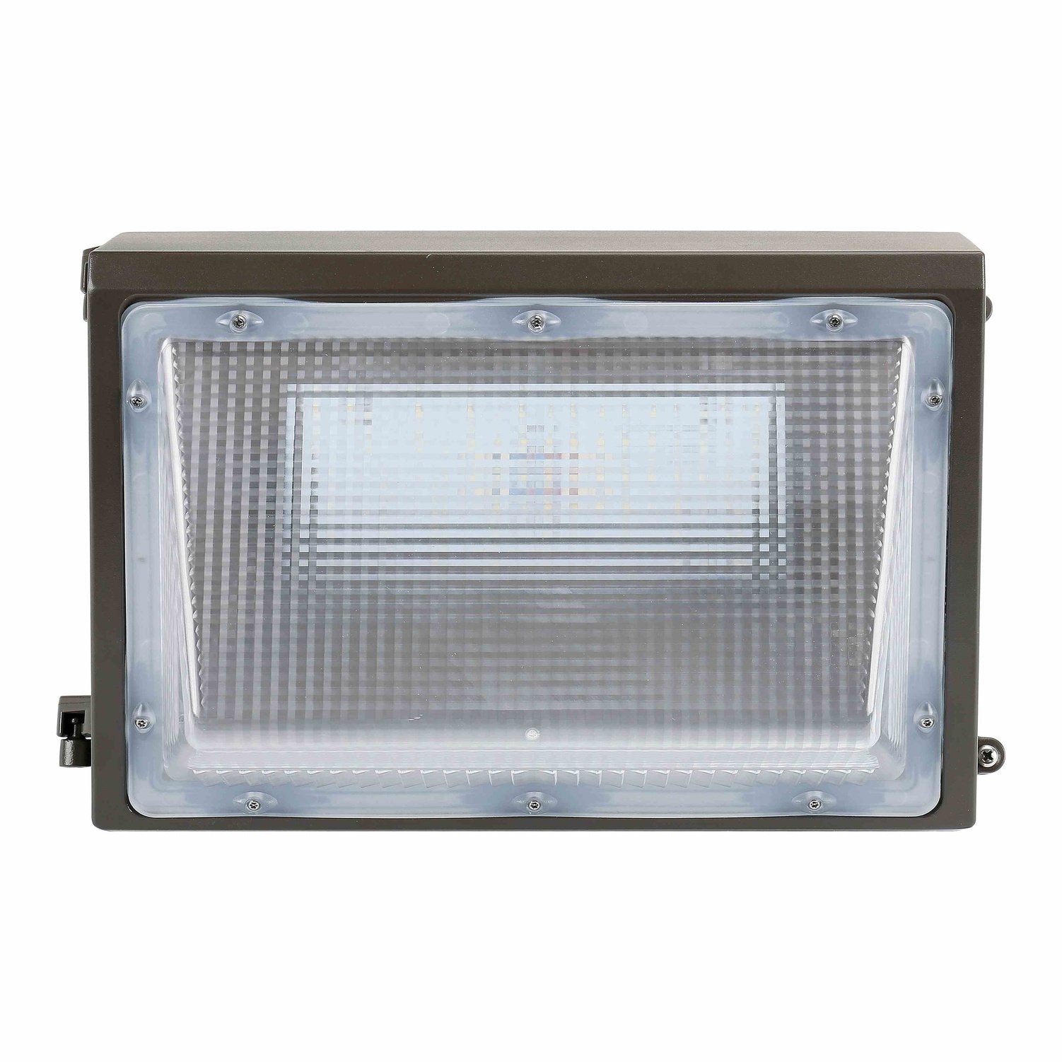 LED Wall Pack Light 40 Watts 5100 Lumens 120-277V 0-10V Dimmable 5000K - Dark Bronze