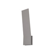 Kuzco Nevis EW7918-GY LED Exterior Wall Sconce, UL Damp Rated, Gray