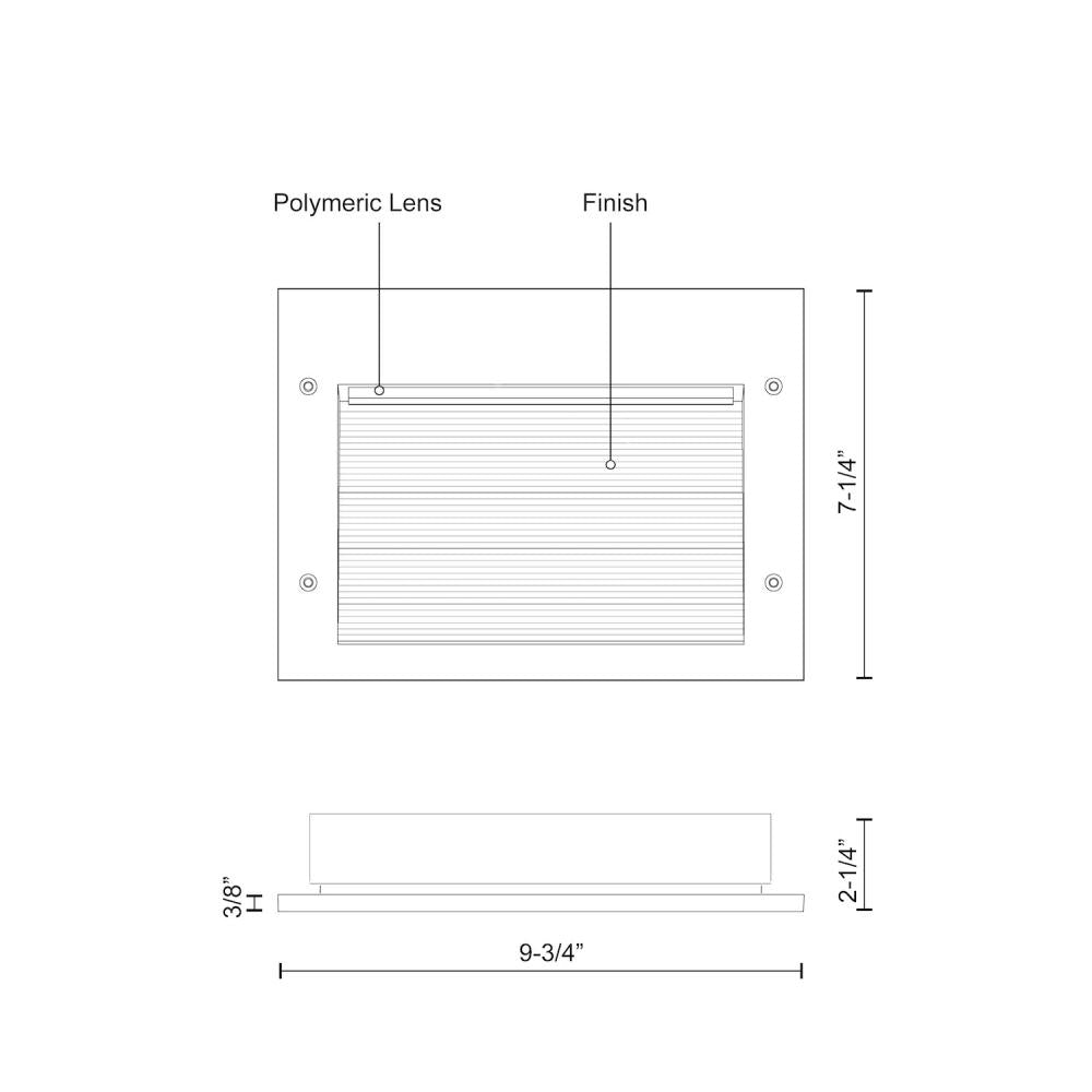 Kuzco Lighting Inc. NEWPORT ER7108-GY Landscape Lighting Traditional - Gray