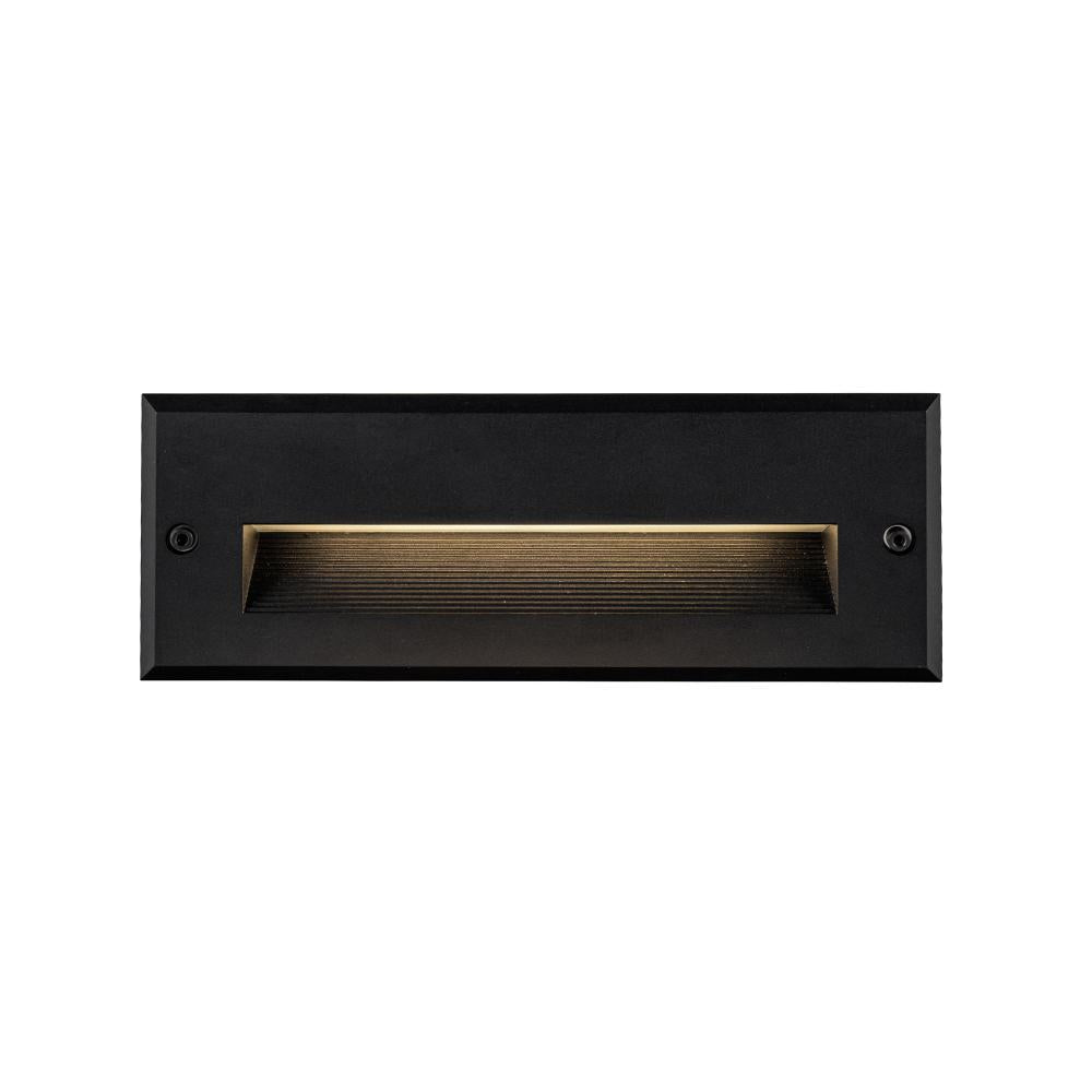 Kuzco Lighting ER72410-BK LED Exterior Wall/Step Lights, Classic Rectangle Shape, Black