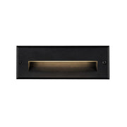 Kuzco Lighting ER72410-BK LED Exterior Wall/Step Lights, Classic Rectangle Shape, Black