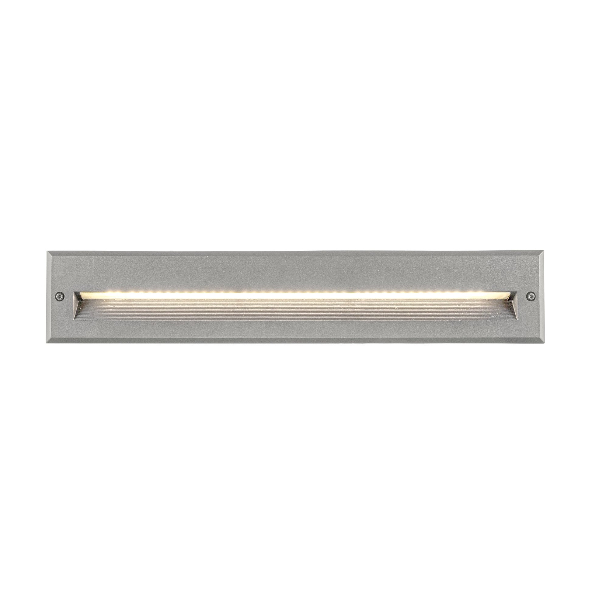 Kuzco Newport ER72420-GY LED Exterior Wall/Step Light Fixture, UL Damp Rated, Gray